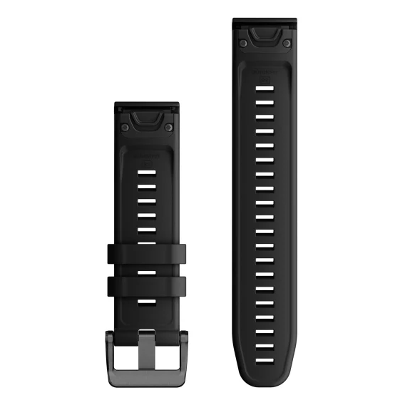 Ремешок Garmin 22mm QuickFit Black силиконовый 010-13280-00