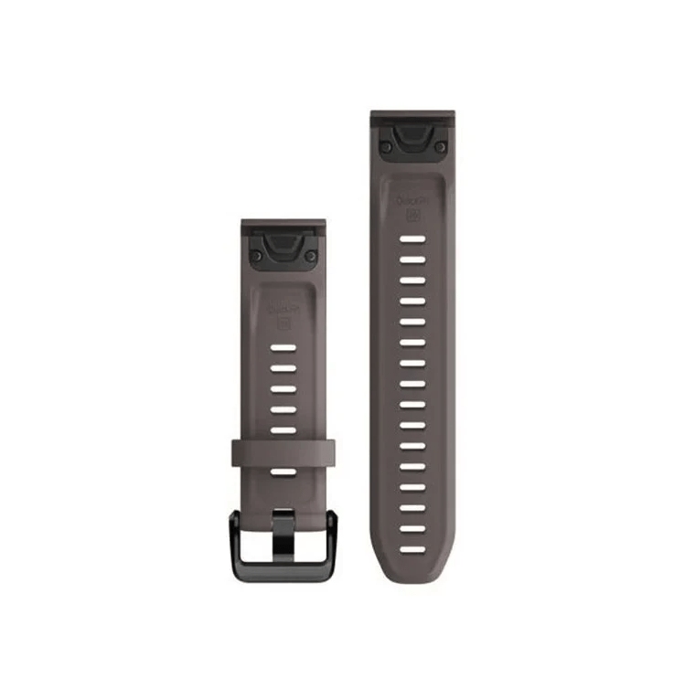 Сменный ремешок Garmin QuickFit 20 мм Shale Gray силиконовый 010-13102-10