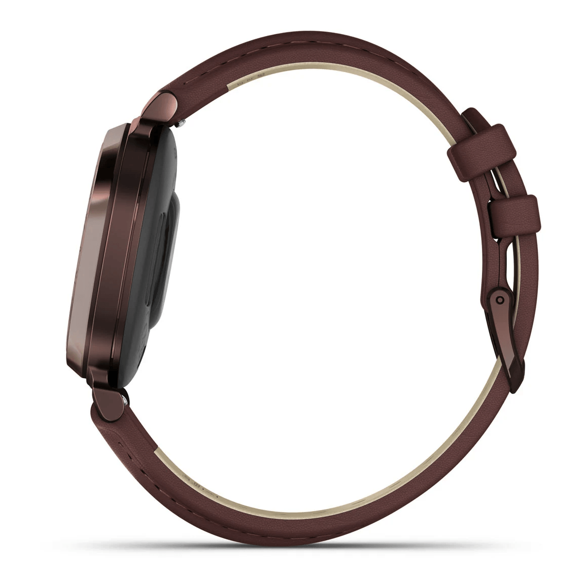 Фитнес часы Garmin Lily 2 Classic Dark Bronze with Mulberry c шелковым кожаным ремешком 010-02839-03