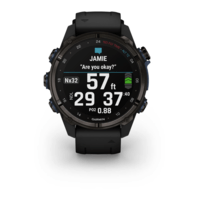 Спортивные часы Garmin Descent Mk3i (43мм) Carbon Gray DLC Titanium c черным силиконовым ремешком 010-02753-11