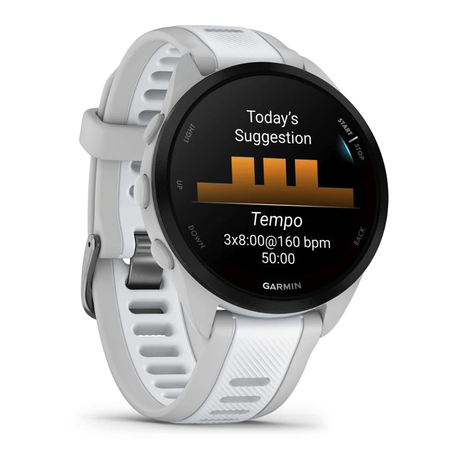 Часы Garmin Forerunner 165 Music Mist Grey/Whitestone 010-02863-31