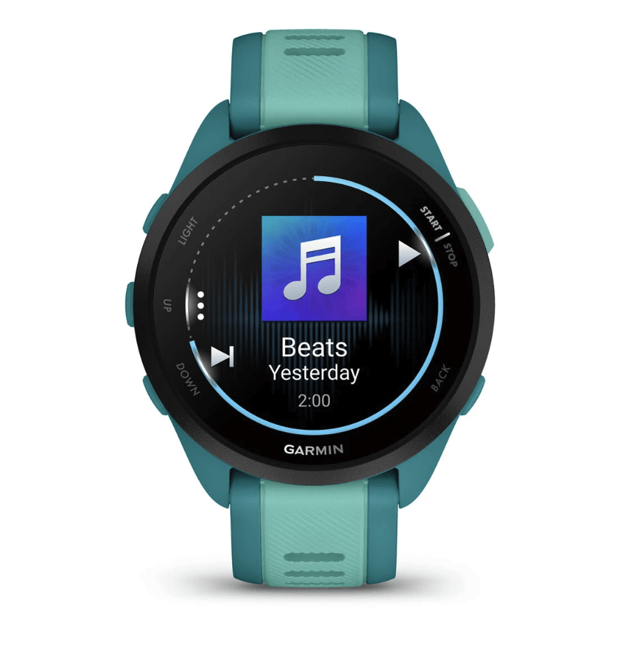 Часы Garmin Forerunner 165 Music Turquoise/Aqua 010-02863-32