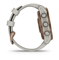 Спортивные часы Garmin Descent Mk3i (43мм) Bronze PVD Titanium with French Gray с силиконовым ремешком 010-02753-14