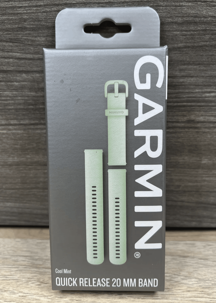Ремешок для часов Venu Garmin Quick Release 20 мм Cool Mint силиконовый 010-12924-82