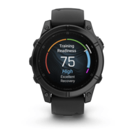 Спортивные часы Garmin Fenix E Amoled 47мм Slate Gray Steel с черным силиконовым ремешком 010-03025-01