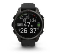 Спортивний годинник Garmin Fenix 8 Amoled 43мм Sapphire Carbon Gray DLC Titanium с черным силиконовым ремешком 010-02903-21