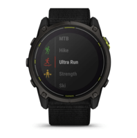Спортивные часы Garmin Enduro 3 с черным нейлоновым ремешком 010-02751-01