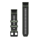 Ремешок Garmin fenix 8 QuickFit 22 мм Willow/Graphite силиконовый 010-13392-04