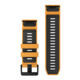 Ремешок Garmin fenix 8 QuickFit 26 мм Orange/Graphite силиконовый 010-13393-01