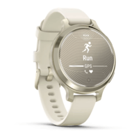 Фитнес часы Garmin Lily 2 Active Lunar Gold силиконовый ремешок 010-02891-00