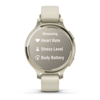Фитнес часы Garmin Lily 2 Active Lunar Gold силиконовый ремешок 010-02891-00