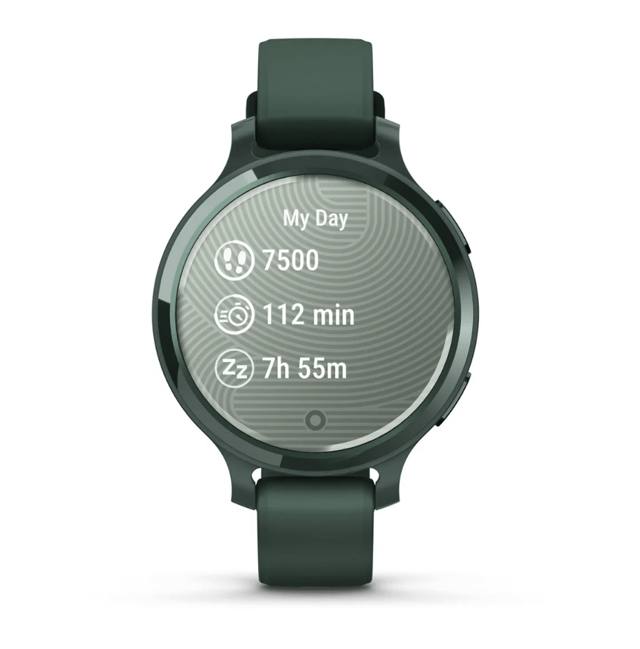 Фитнес часы Garmin Lily 2 Active Jasper Green силиконовый ремешок 010-02891-02
