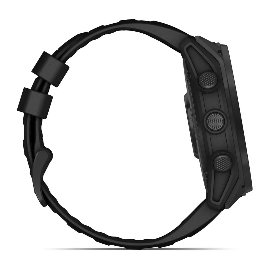 Часы-навигатор Garmin Tactix 8 Solar 51мм с черным силиконовым ремешком 010-03407-01