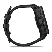 Часы-навигатор Garmin Instinct 3 Amoled 45мм Black с черным силиконовым ремешком 010-02936-00