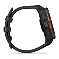 Часы-навигатор Garmin Instinct 3 Solar 45мм Black с черным силиконовым ремешком 010-02934-00