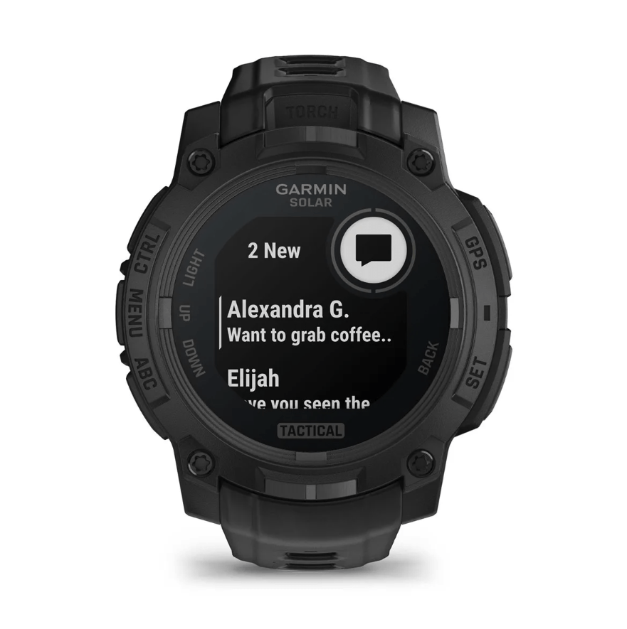 Часы-навигатор Garmin Instinct 3 50мм Solar Tactical Edition Black 010-02935-50
