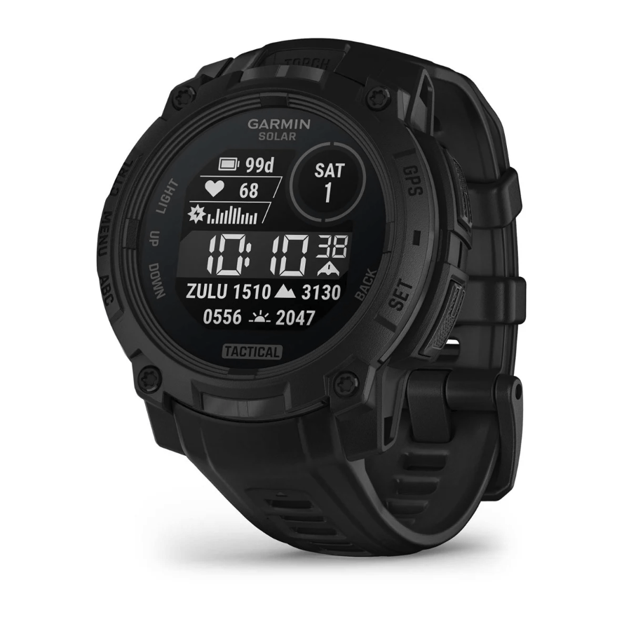 Часы-навигатор Garmin Instinct 3 45мм Solar Tactical Edition Black 010-02934-50