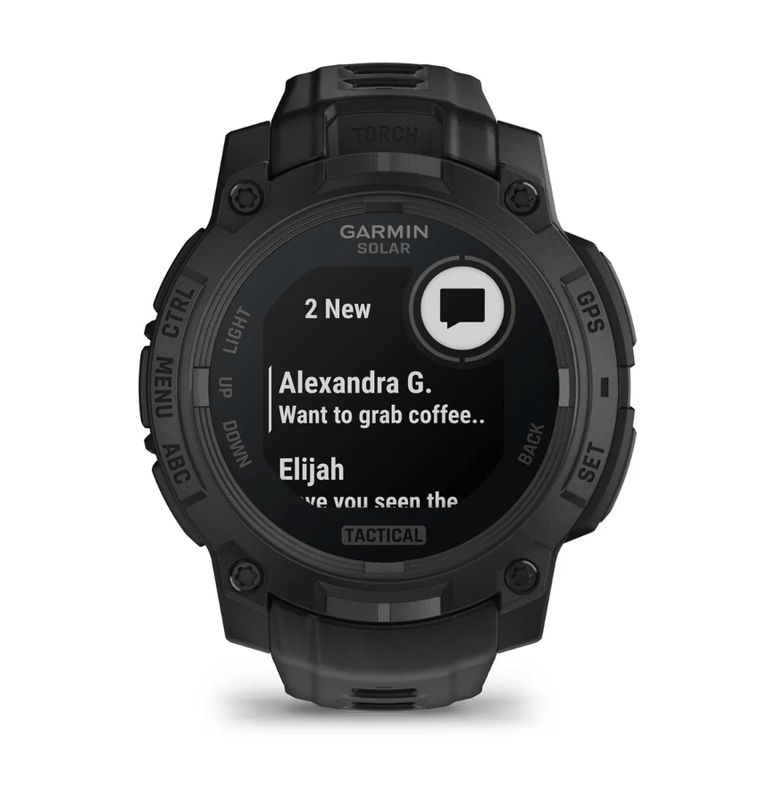 Часы-навигатор Garmin Instinct 3 45мм Solar Tactical Edition Black 010-02934-50