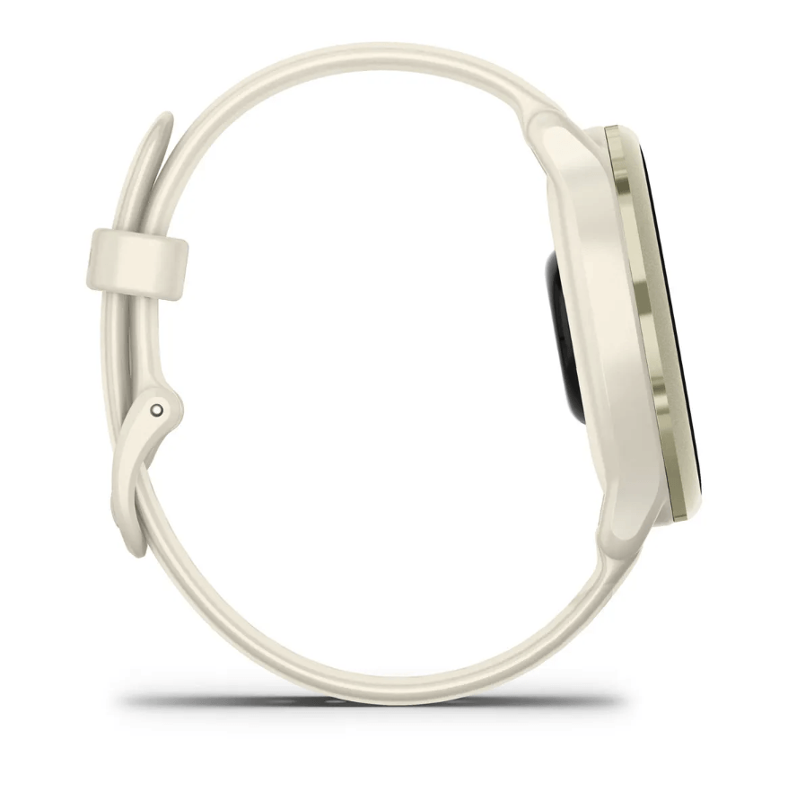 Фитнес часы Garmin Vivoactive 6 Lunar Gold c силиконовым ремешком 010-02985-01