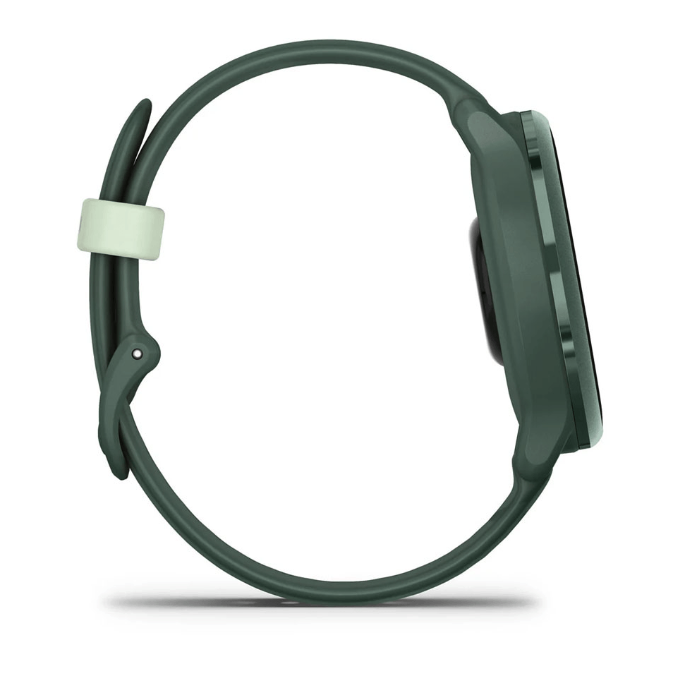 Фитнес часы Garmin Vivoactive 6 Metallic Jasper Green c силиконовым ремешком 010-02985-02
