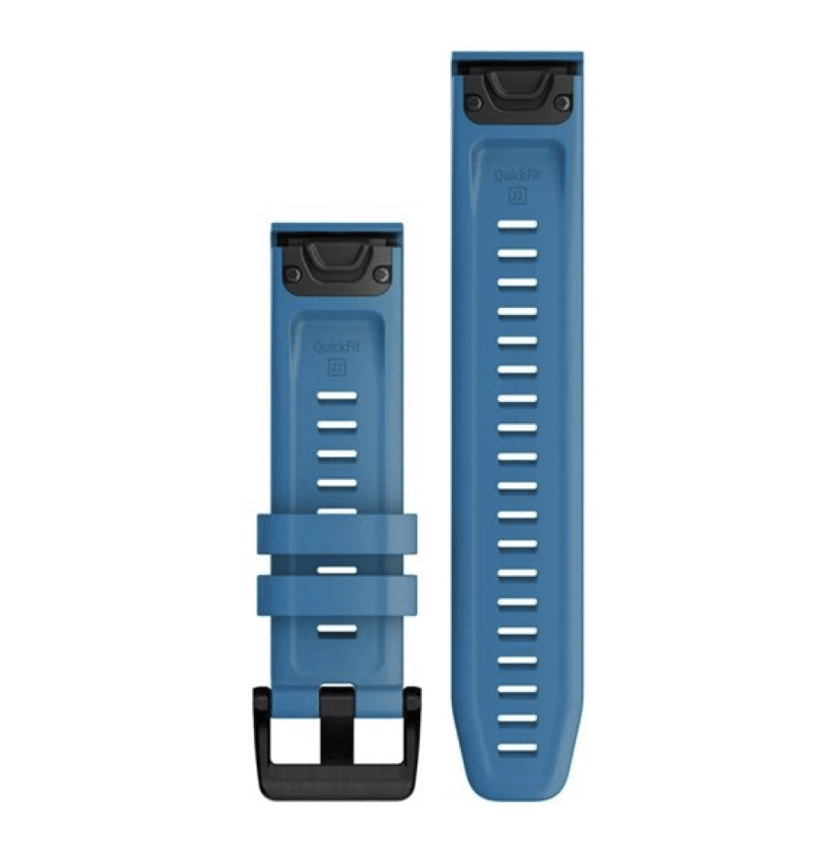 Ремешок Garmin QuickFit 22 мм силиконовый Cirrius Blue 010-13117-30 (без коробки)