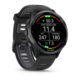 Часы Garmin Forerunner 970 Black/Yellow DLC Titanium с черным силиконовым ремешком 010-02969-10