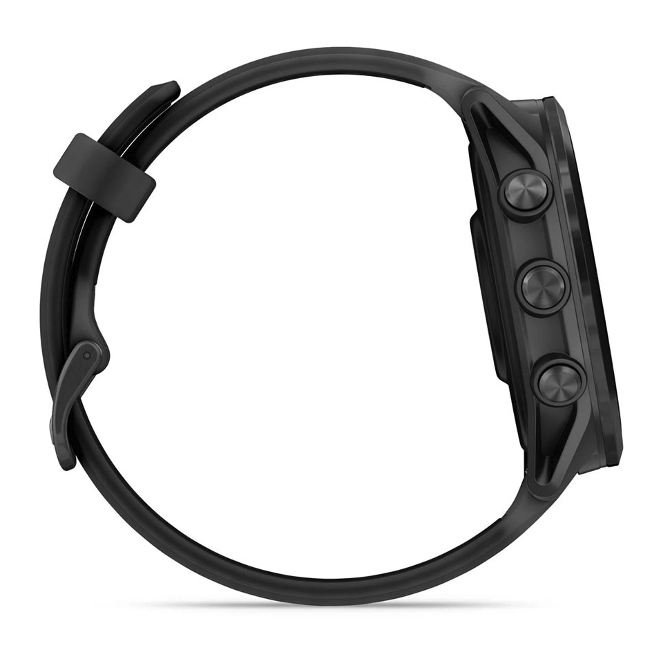 Часы Garmin Forerunner 570 47мм Translucent Black с черным силиконовым ремешком 010-02971-00
