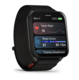 Спортивные часы Garmin Venu X1 Black с титановым корпусом Slate и черным нейлоновым ремешком ComfortFit 010-02980-02
