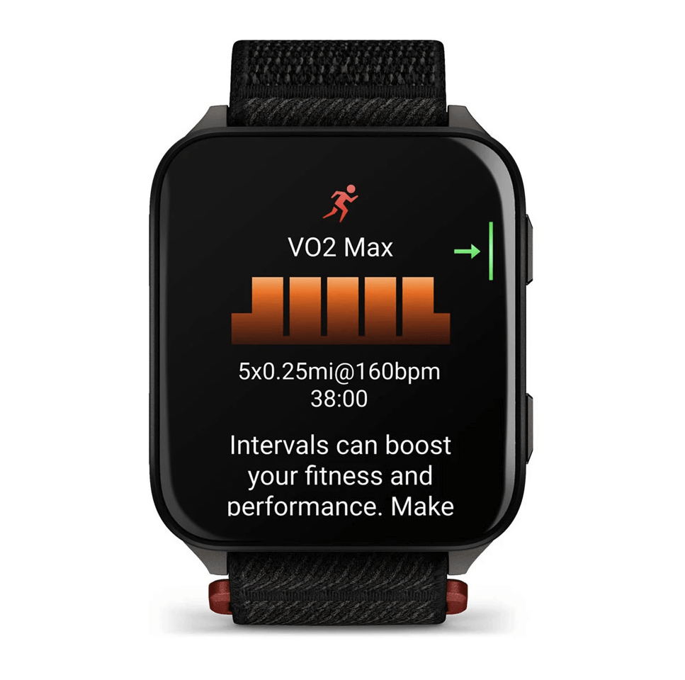 Спортивные часы Garmin Venu X1 Black с титановым корпусом Slate и черным нейлоновым ремешком ComfortFit 010-02980-02