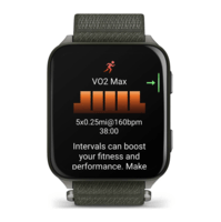 Спортивные часы Garmin Venu X1 Moss с титановым корпусом и хаки нейлоновым ремешком ComfortFit 010-02980-03