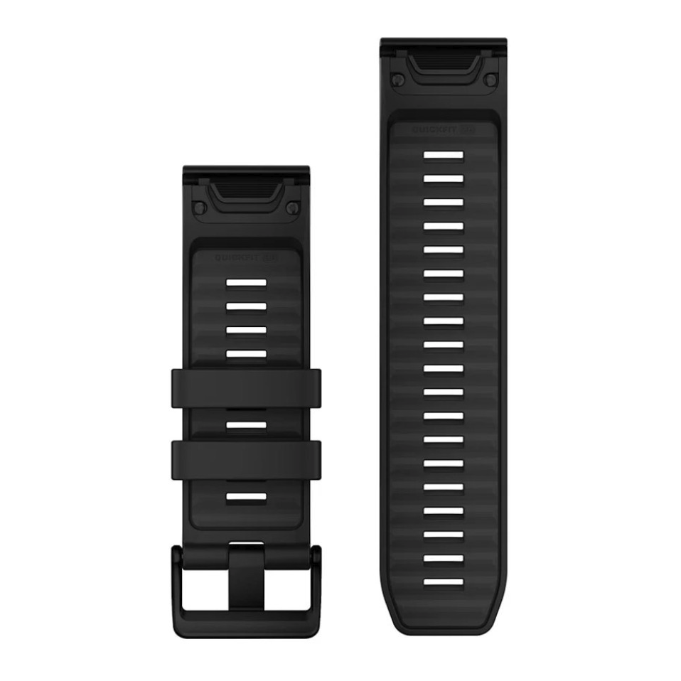 Ремешок Garmin fenix 8 QuickFit 26 мм Black силиконовый 010-13393-02