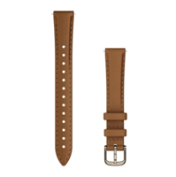 Ремешок Garmin Lily 2 14 мм Tan Cream Gold коричневый кожаный 010-13302-20