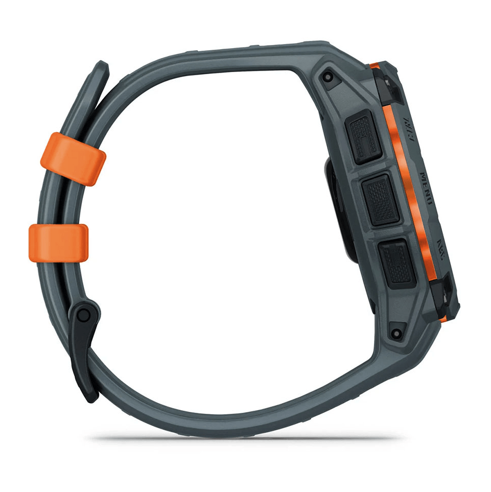 Часы-навигатор Garmin Instinct 3 Solar 45мм Twilight серый с серым силиконовым ремешком 010-02934-01