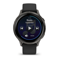 Спортивные часы Garmin Venu 4 41мм Black с силиконовым ремешком 010-03013-02