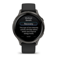 Спортивные часы Garmin Venu 4 41мм Black с силиконовым ремешком 010-03013-02