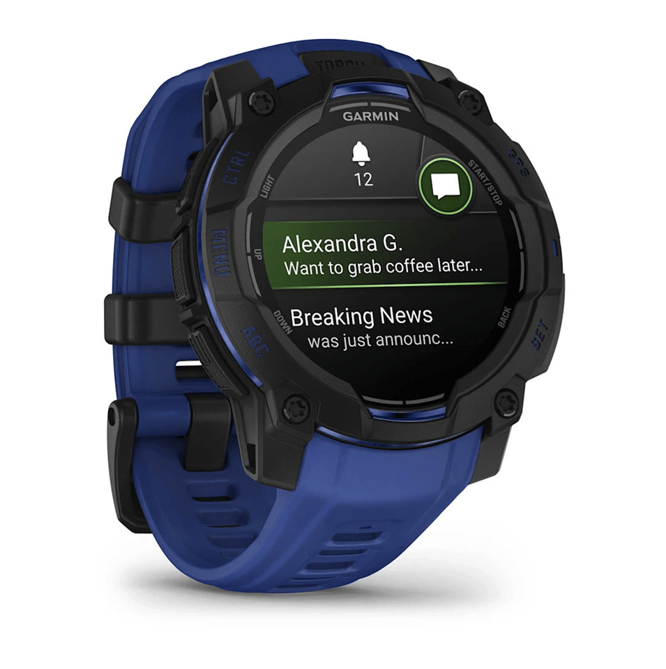 Часы-навигатор Garmin Instinct 3 Amoled 45мм Blue Black 010-02936-03