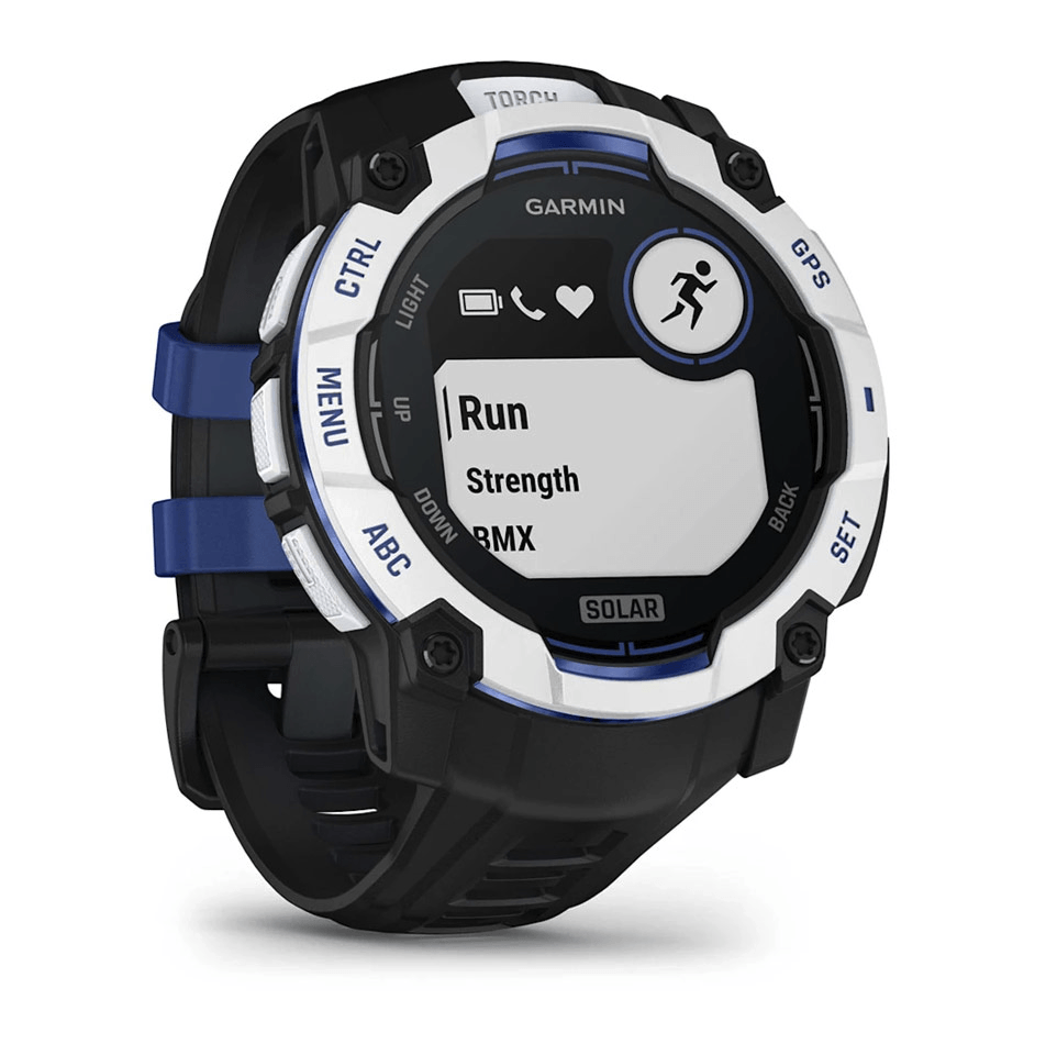 Часы-навигатор Garmin Instinct 3 Solar 50мм Whitestone Black Blue 010-02935-03