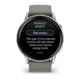 Спортивные часы Garmin Venu 4 45мм Silver Gray с серым силиконовым ремешком 010-03014-01