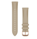 Ремешок для Garmin кожаный Quick Release 20 мм Leather Rose Gold 010-12924-21