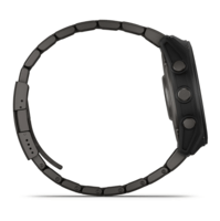 Авиационные часы Garmin D2 Mach 2 51мм Carbon Gray DLC Titanium с вентилируемым титановым браслетом 010-02905-31 