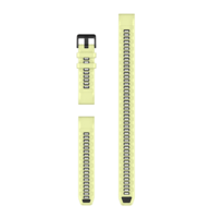 Ремешок Garmin QuickFit 22 мм Citron желтый силиконовый (комплект из трех частей) 010-14411-01