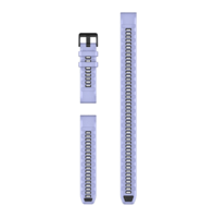 Ремешок Garmin QuickFit 22 мм Blueberry сиреневый силиконовый (комплект из трех частей) 010-14410-01