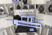Ремешок Garmin QuickFit 22 мм Blueberry сиреневый силиконовый (комплект из трех частей) 010-14410-01