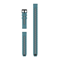 Ремешок Garmin QuickFit 22 мм Turquoise бирюзовый силиконовый (комплект из трех частей) 010-14412-01
