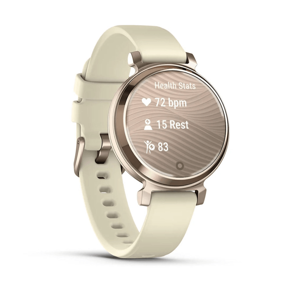 Фитнес часы Garmin Lily 2 Cream Gold with Coconut силиконовый ремешок 010-02839-70