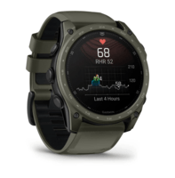 Часы-навигатор Garmin Tactix 8 Amoled 51мм Cerakote Coating с покрытием Olive Drab хаки Cerakote 010-04553-11