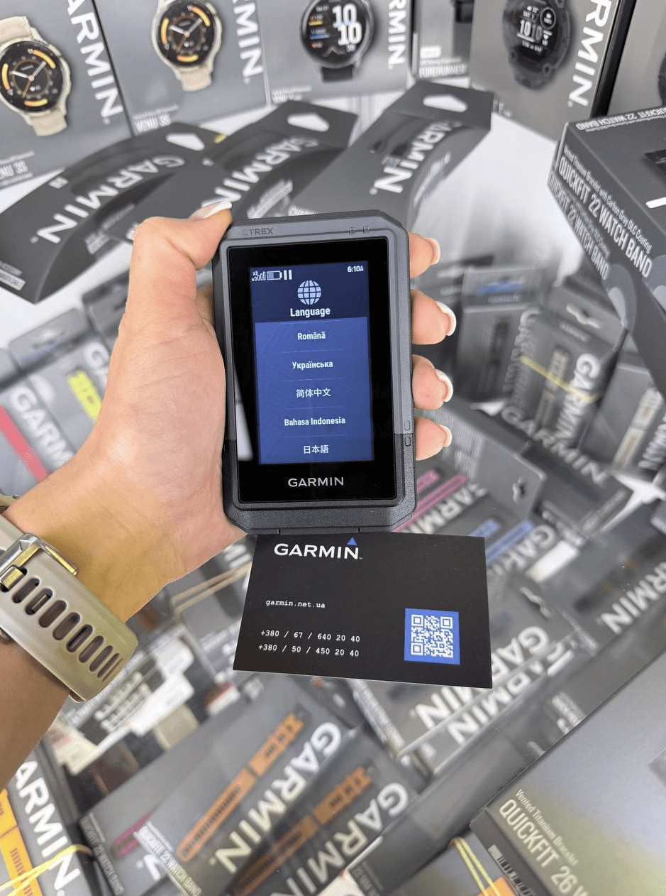 Портативный GPS-навигатор с сенсорным экраном Garmin eTrex Touch 010-02940-01