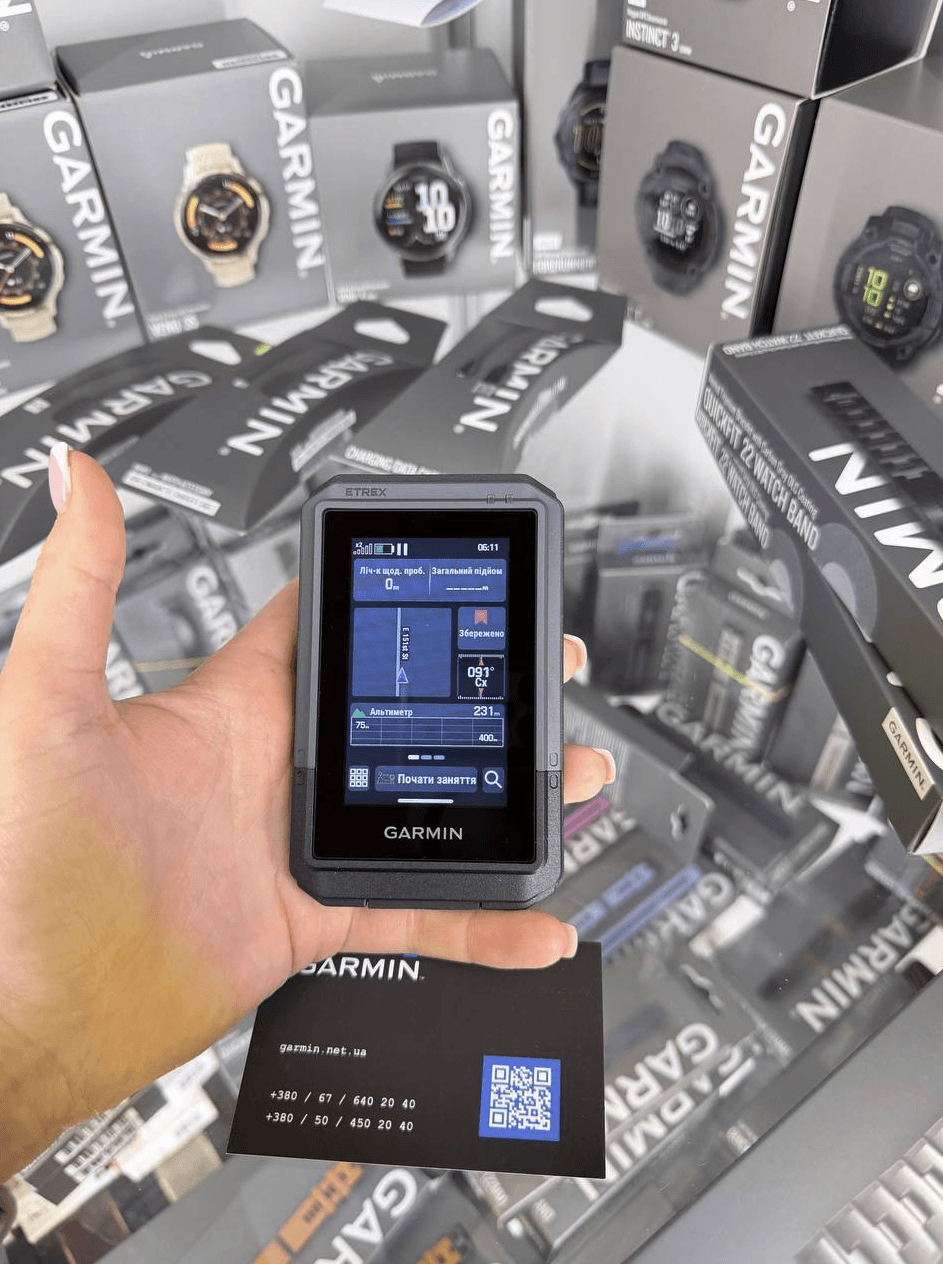 Портативный GPS-навигатор с сенсорным экраном Garmin eTrex Touch 010-02940-01
