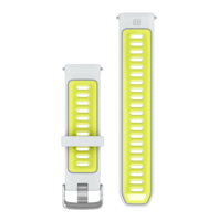Ремешок силиконовый Garmin Forerunner 970 22 мм Whitestone/Translucent Amp Yellow без коробки