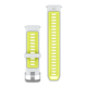 Ремешок силиконовый Garmin Forerunner 970 22 мм Whitestone/Translucent Amp Yellow без коробки